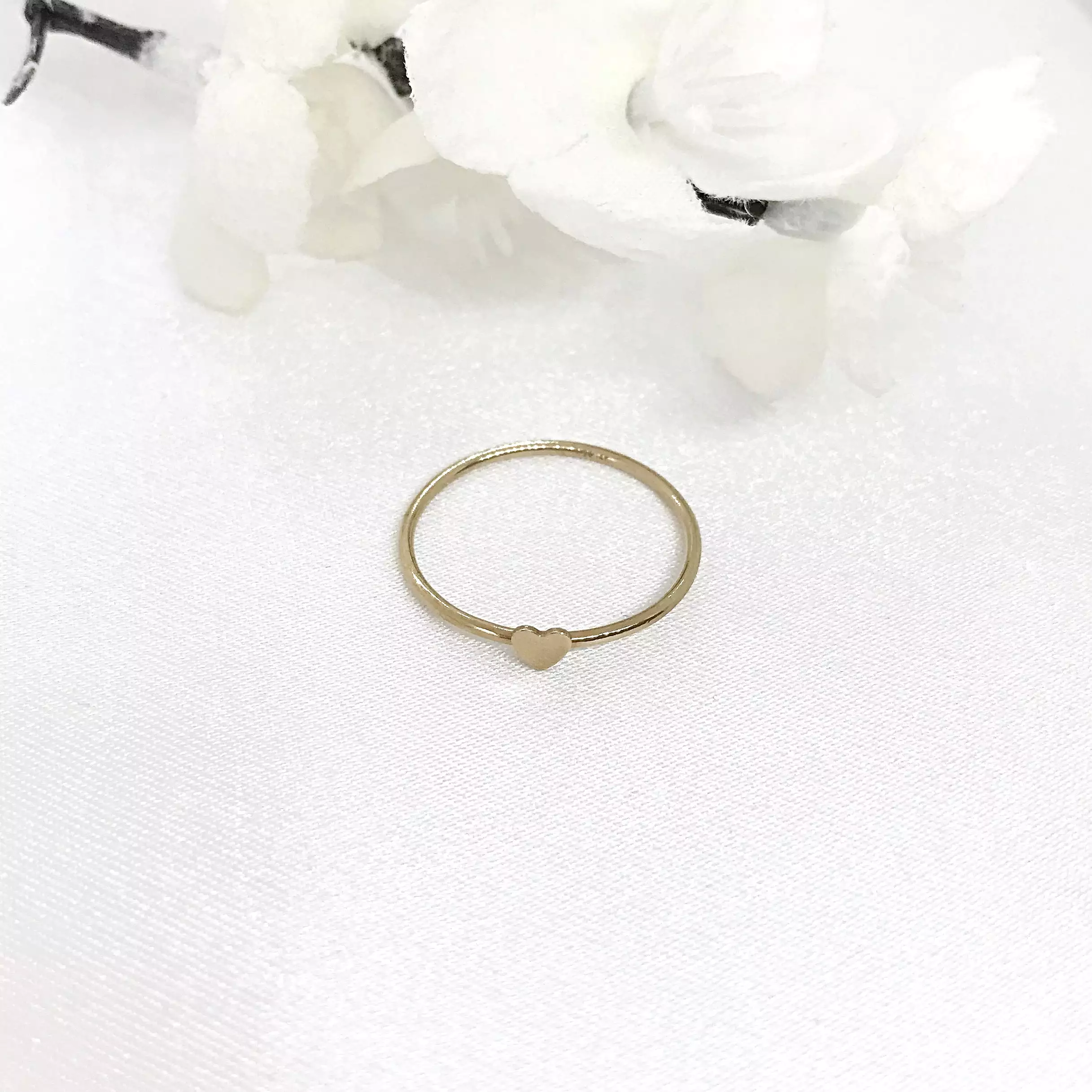 14k Gold Filled Heart Ring