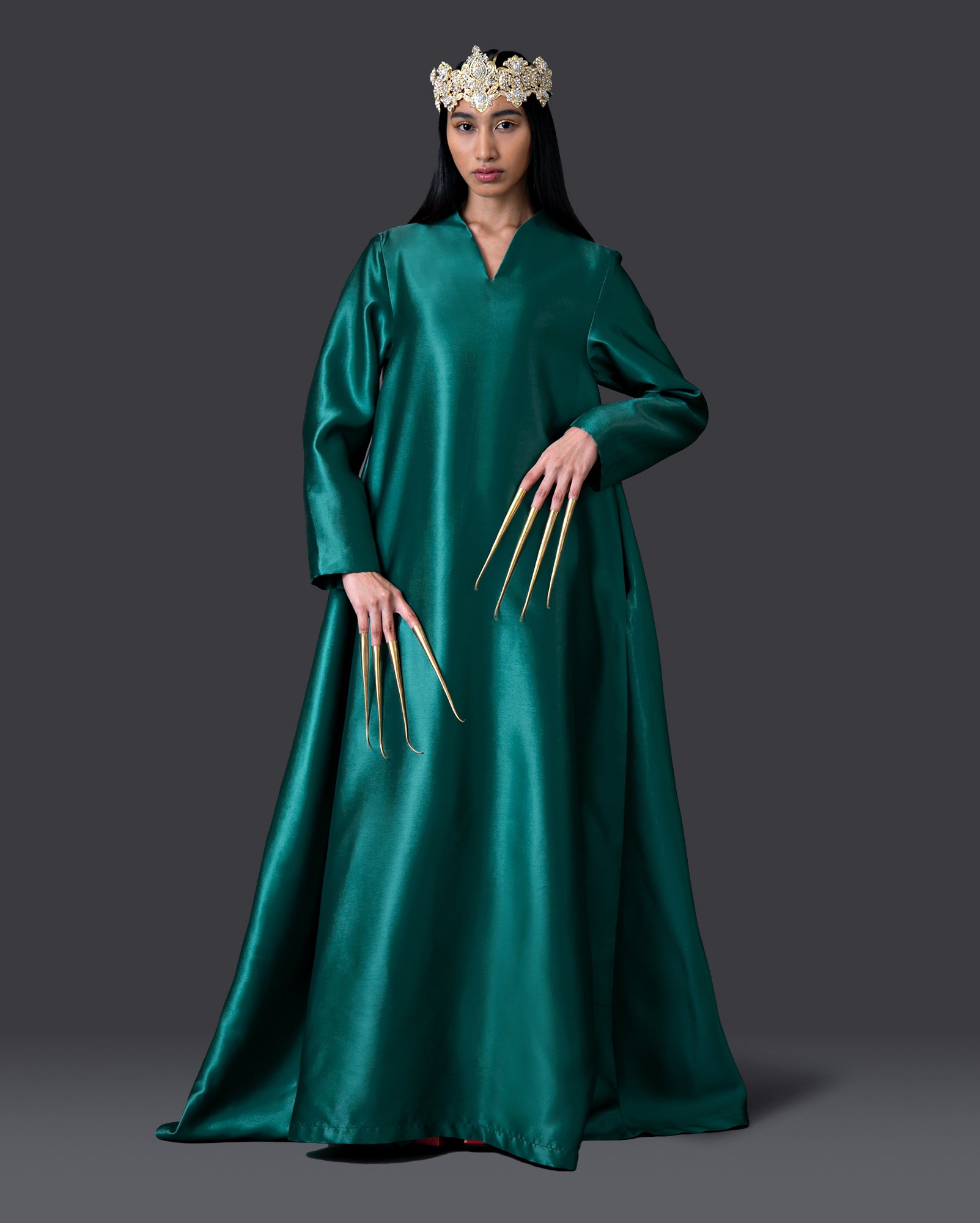 Abaya Teluk Bulan (Emerald)