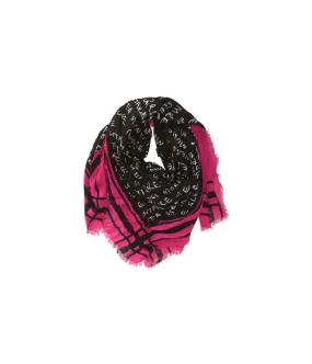 Aeropostale Womens Written Handkerchief Square Scarf Wrap