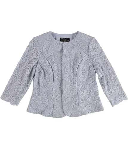 Alex Evenings Womens Lace Cardigan Sweater, TW1