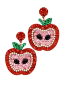 An Apple A Day Earrings