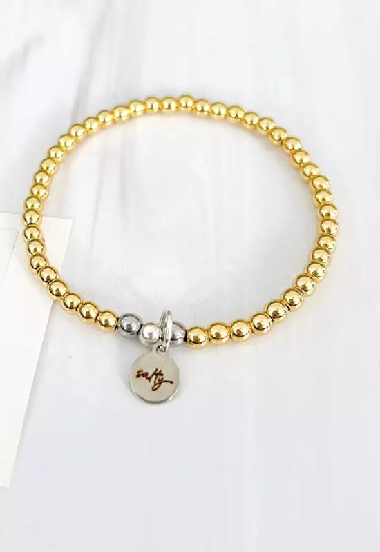 ANJ Bracelets - Salty Gold 4mm Bracelet