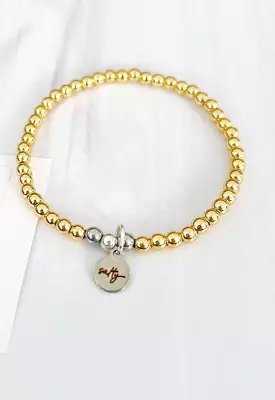 ANJ Bracelets - Salty Gold 4mm Bracelet