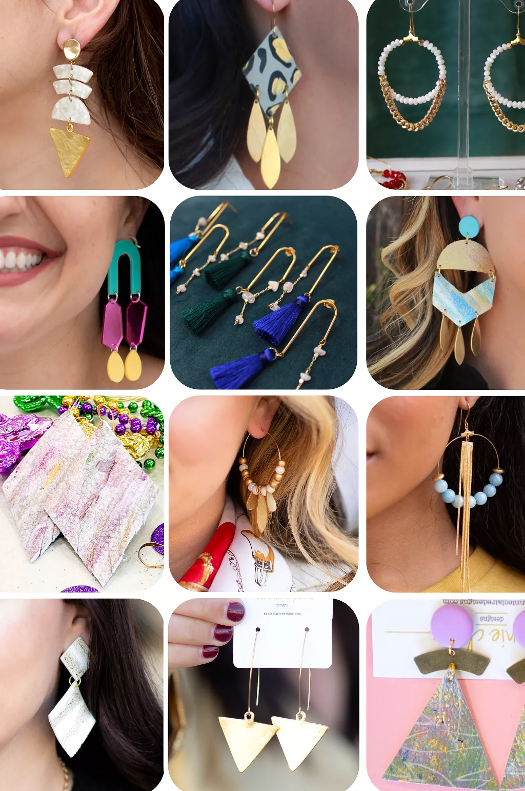 Annie Claire Designs Subscription: Earring of the Month Club