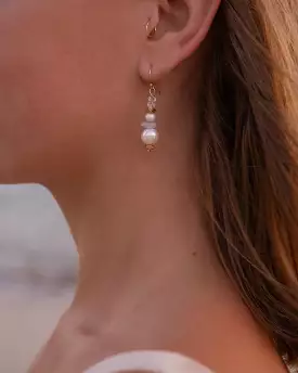 ARAJILLA - PEARL BRIDAL EARRINGS