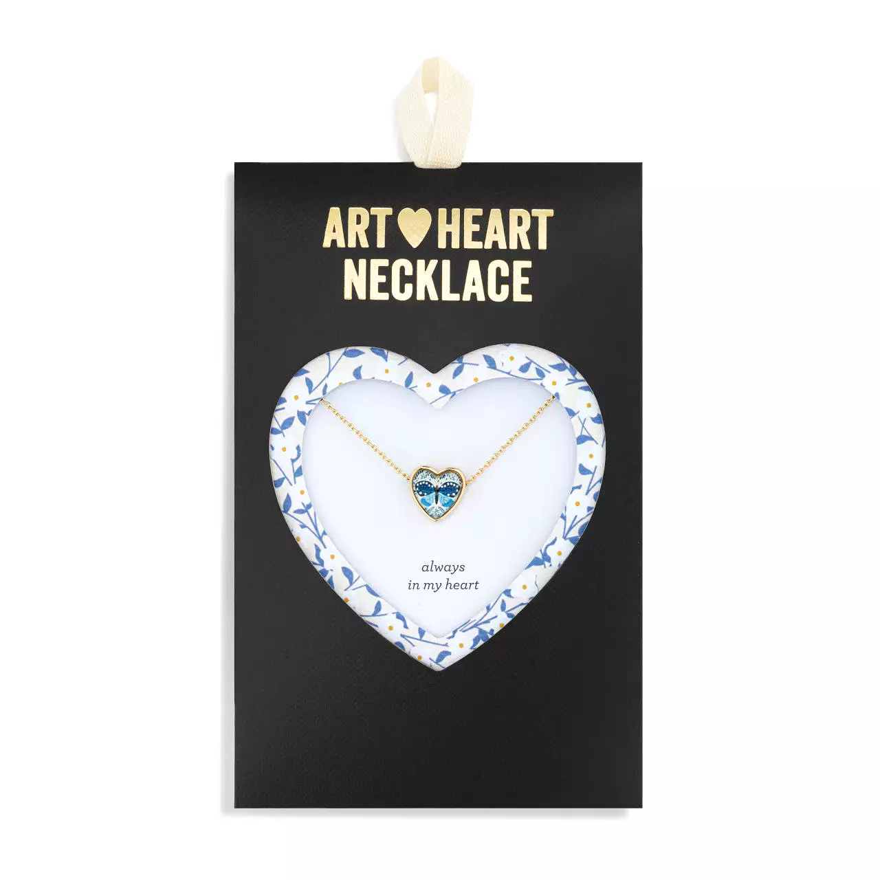 Art Heart Necklace