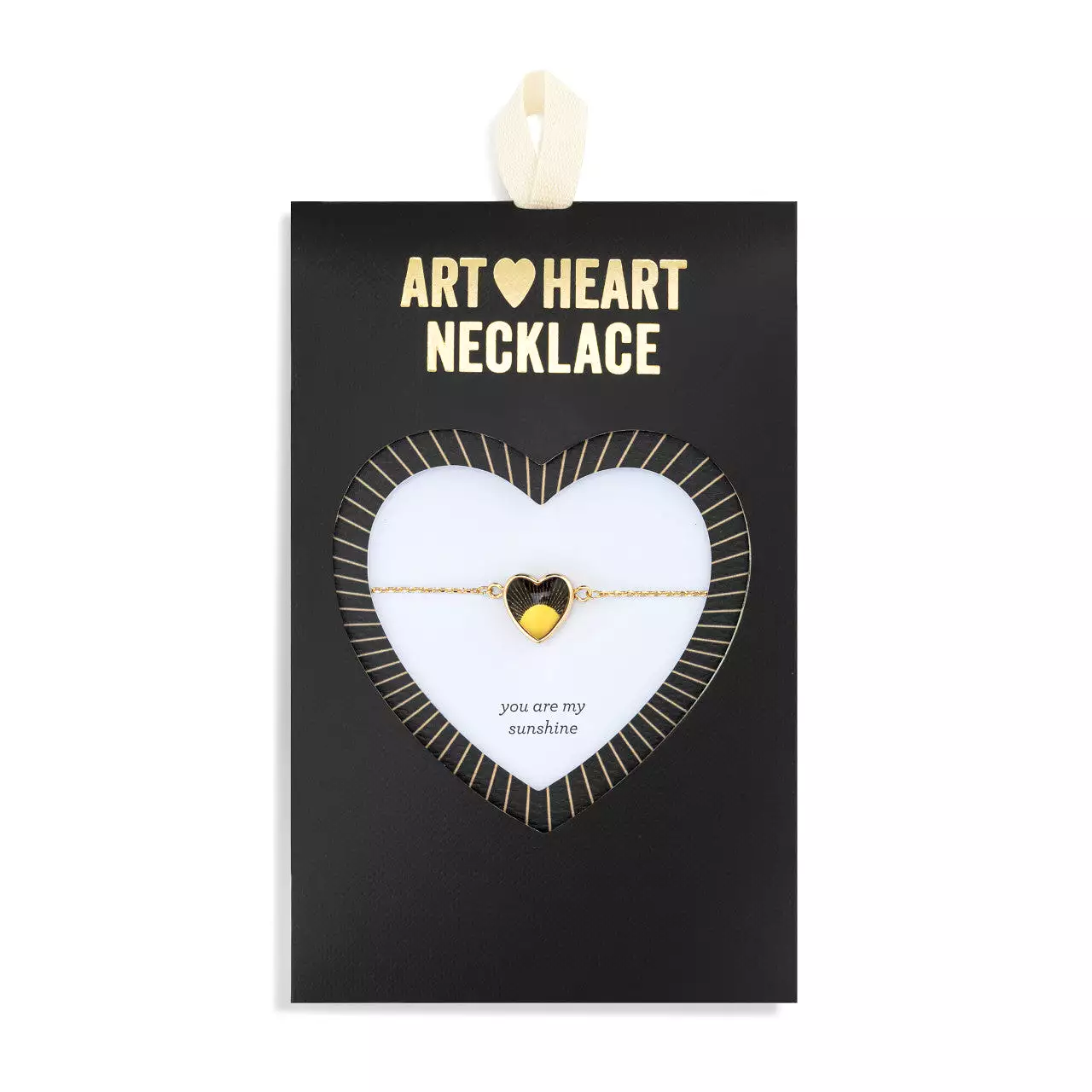 Art Heart Necklace