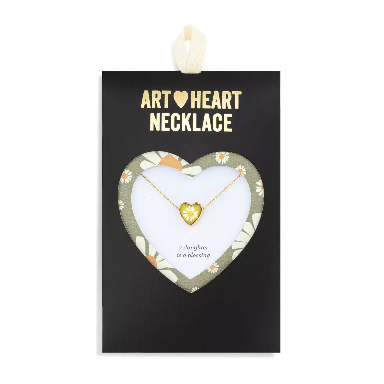 Art Heart Necklace