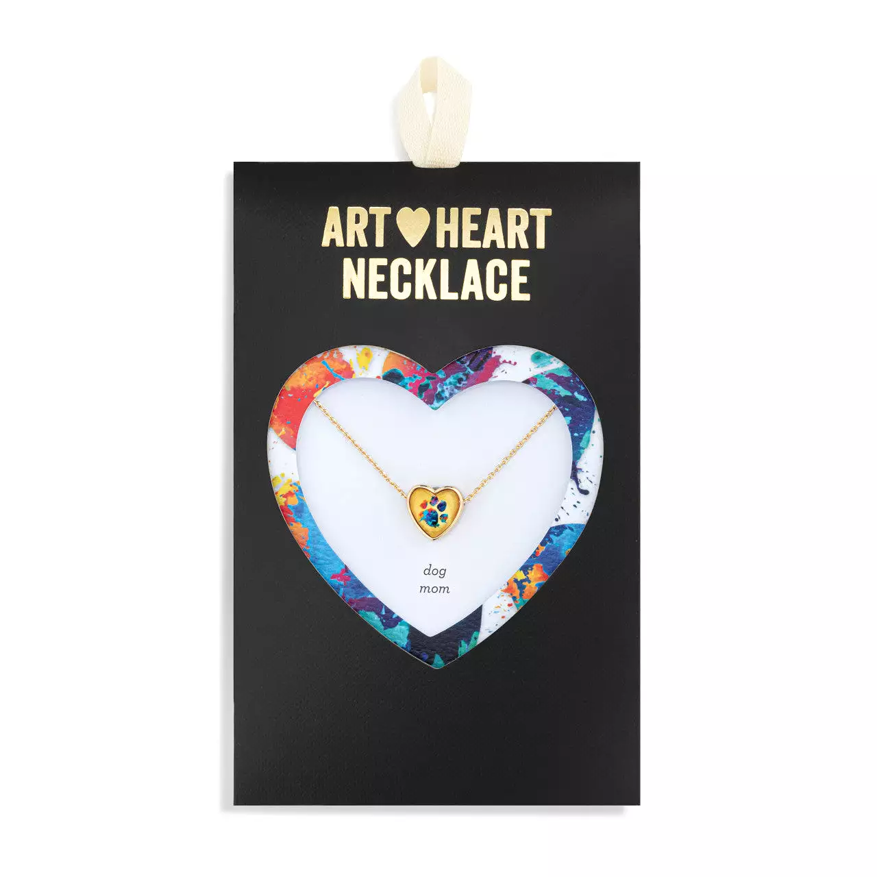 Art Heart Necklace