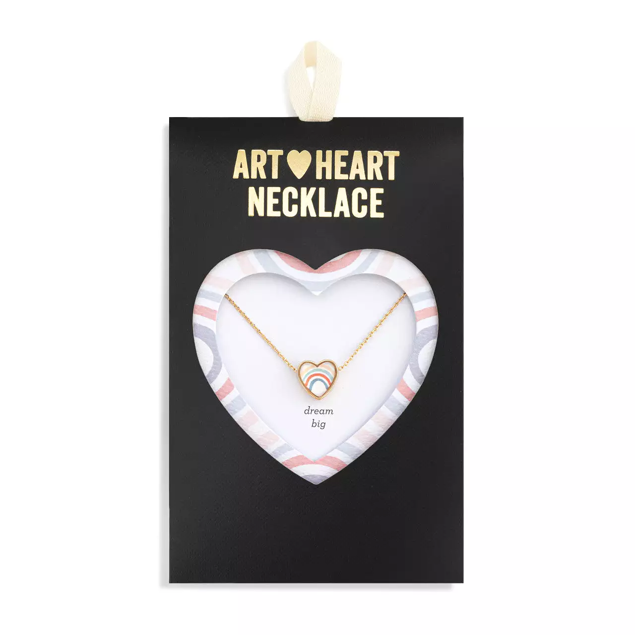 Art Heart Necklace