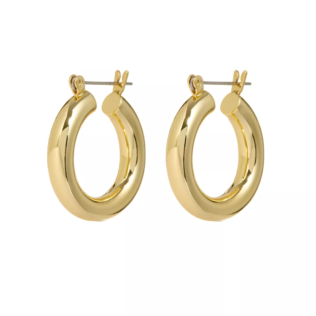 BABY AMALFI TUBE HOOPS