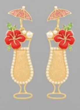 Beachy & Boozy Earrings