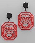 Best Bulldog Earrings