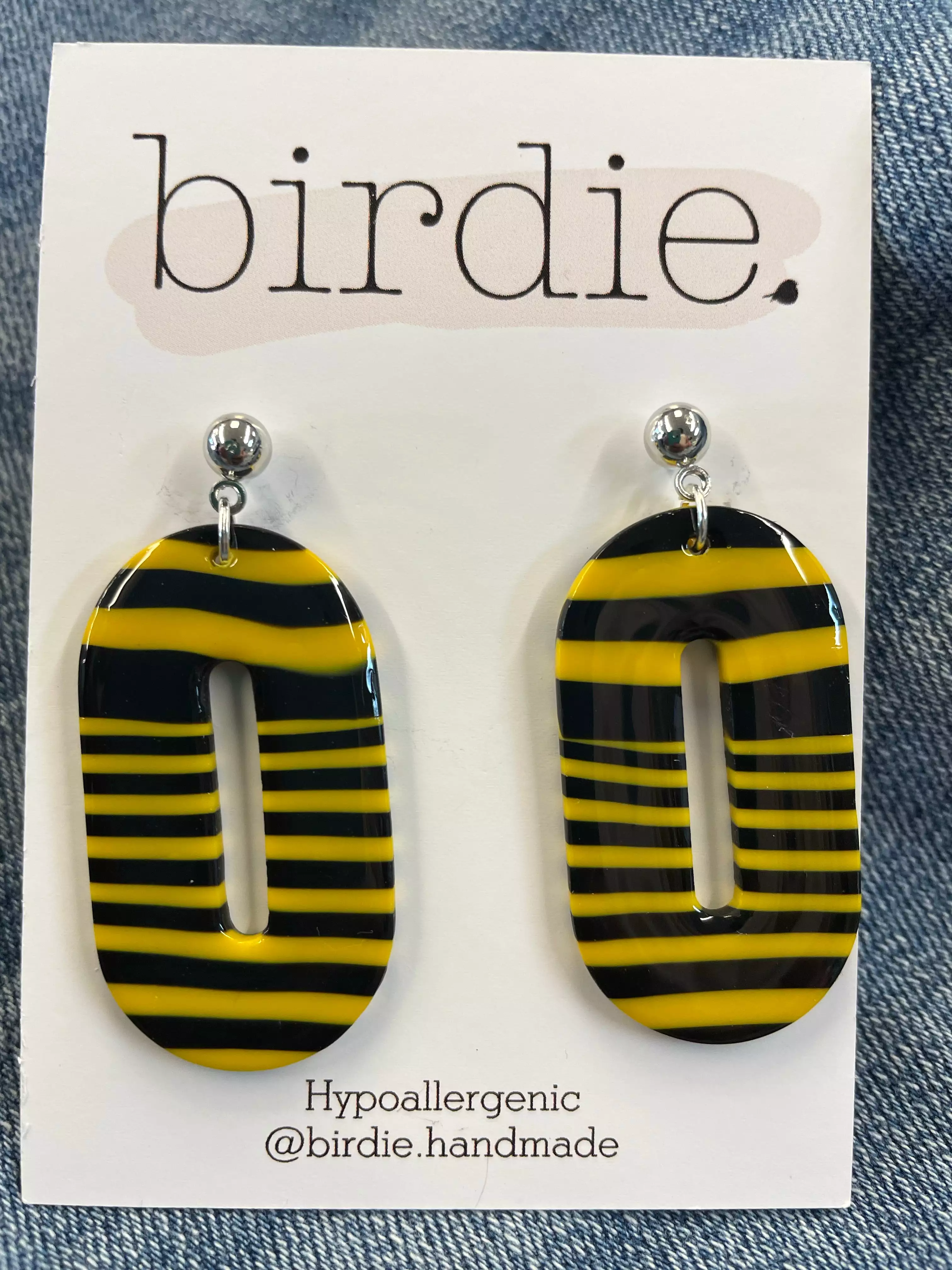 Birdie Steelers Collection Earrings