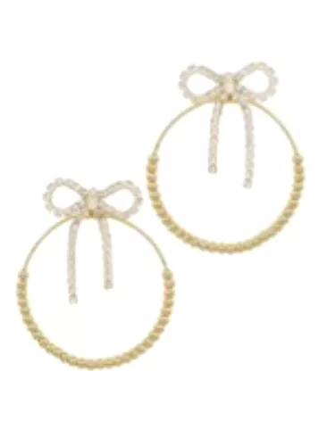 Blinging Bow Earrings