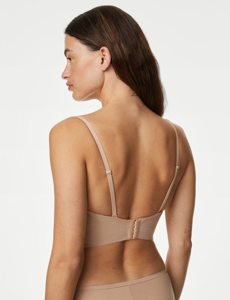 Body Define Low Back Wired Push Up Bra A-E