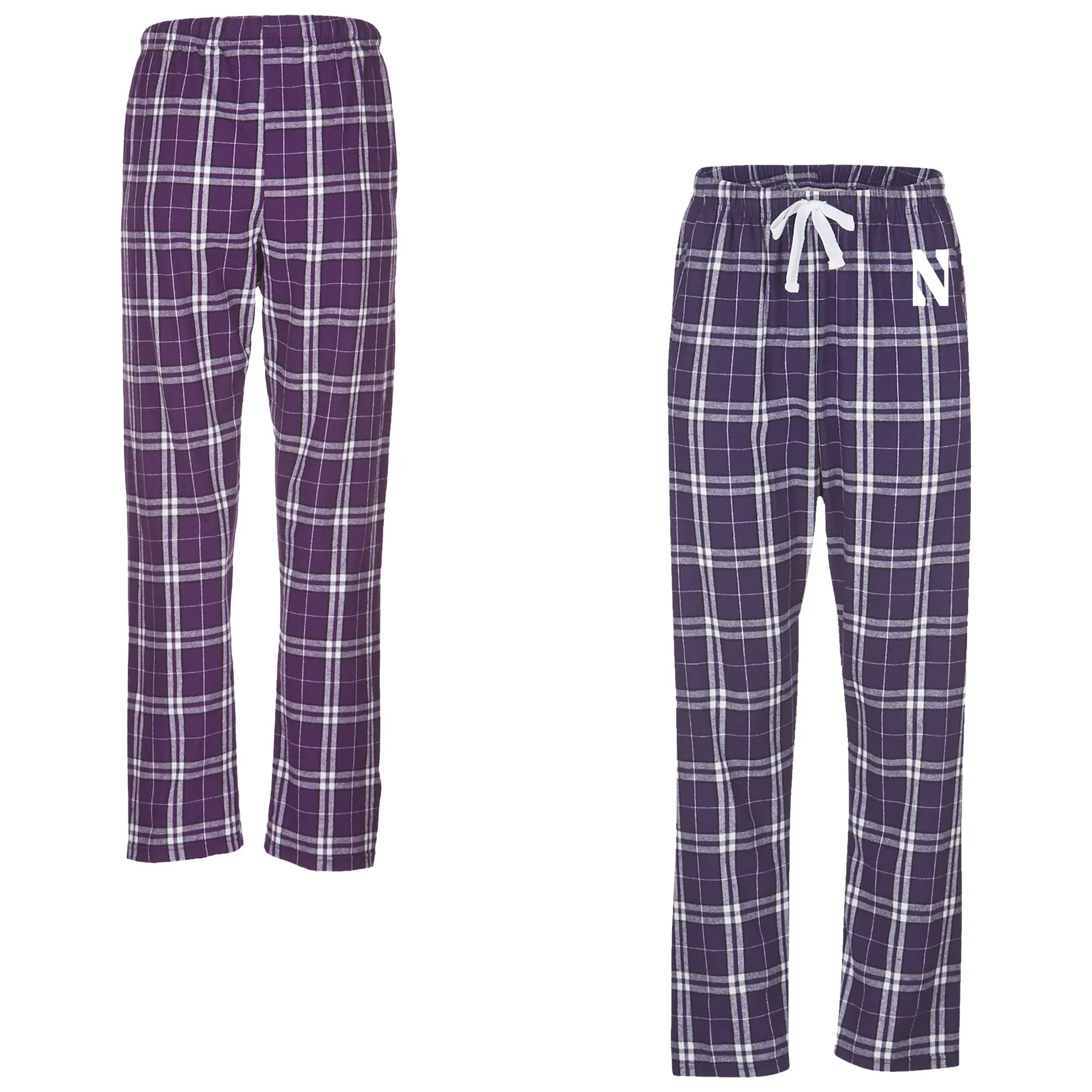 Boxercraft Northwestern Wildcats Women's  Purple Haley Flannel Pants