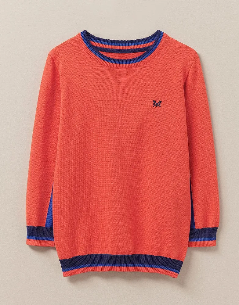 Boy's Foxley Crew Neck Jumper from Crew Clothing Company