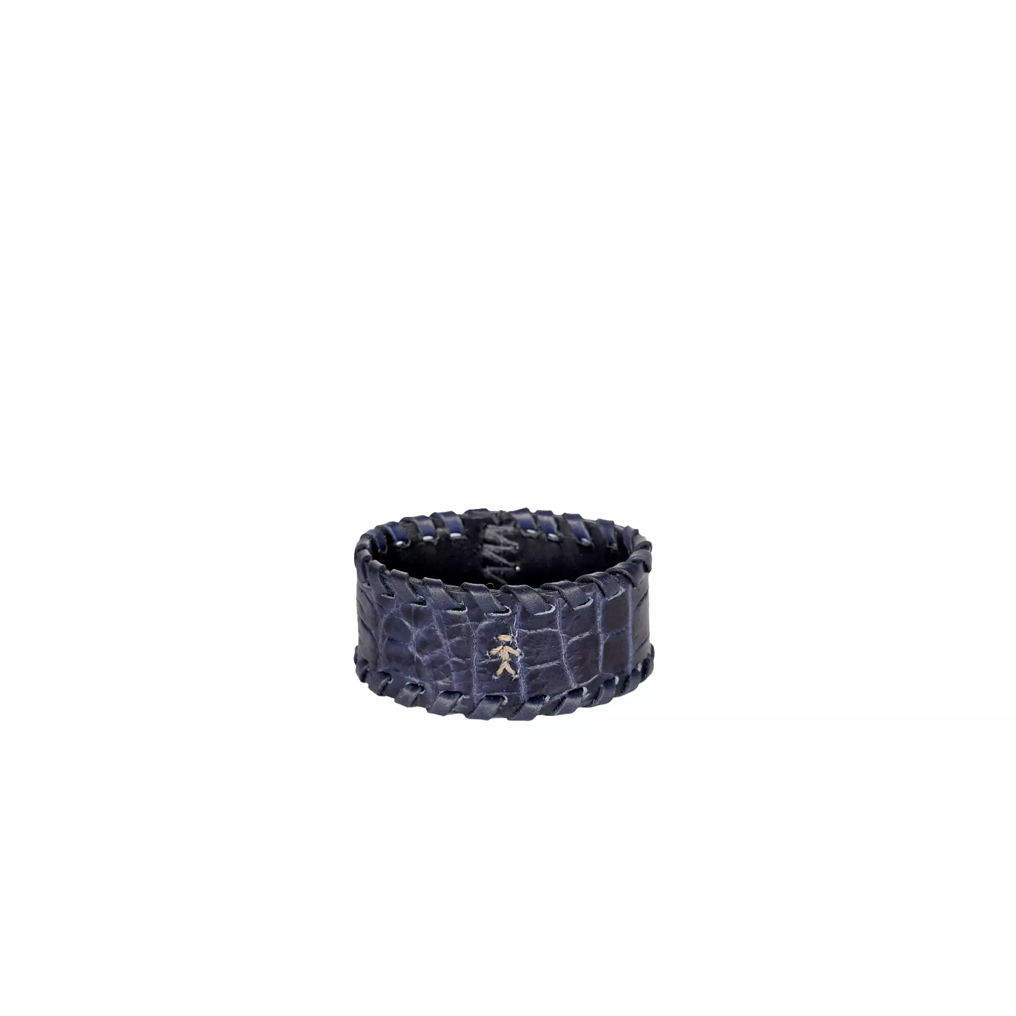 Bracelet Animal Printed Crocodile Deep Blue