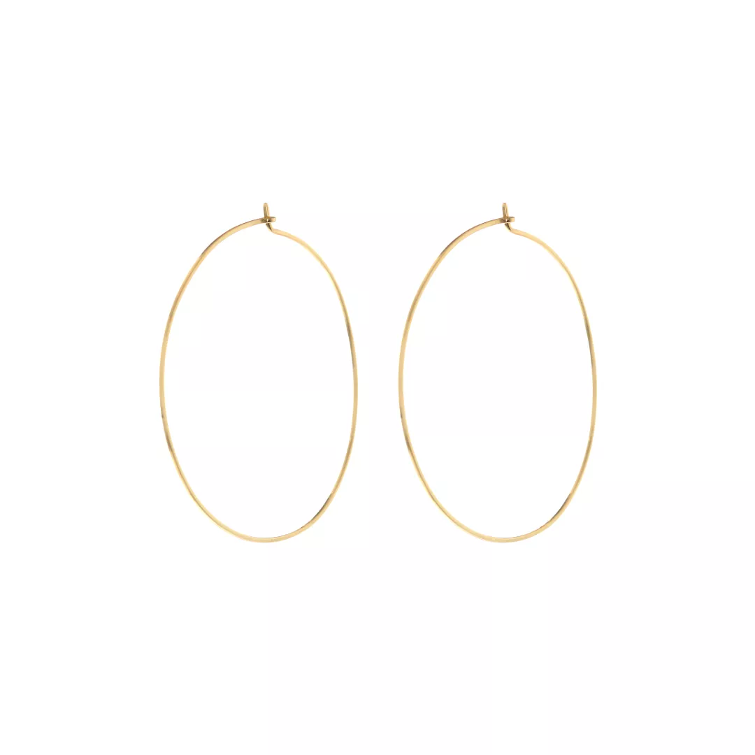 CAPRI WIRE HOOPS