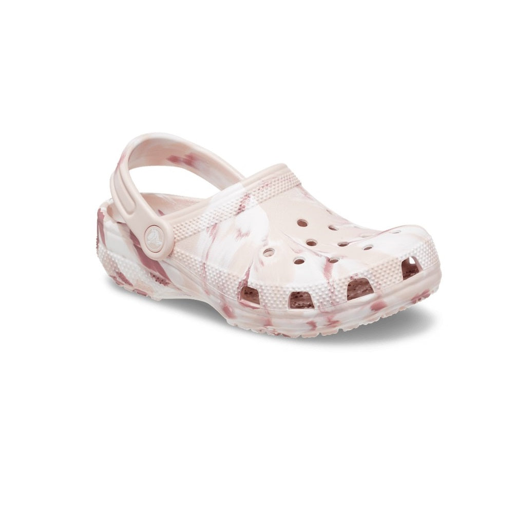 Classic Kid's Marbled Clog - Quartz Pink