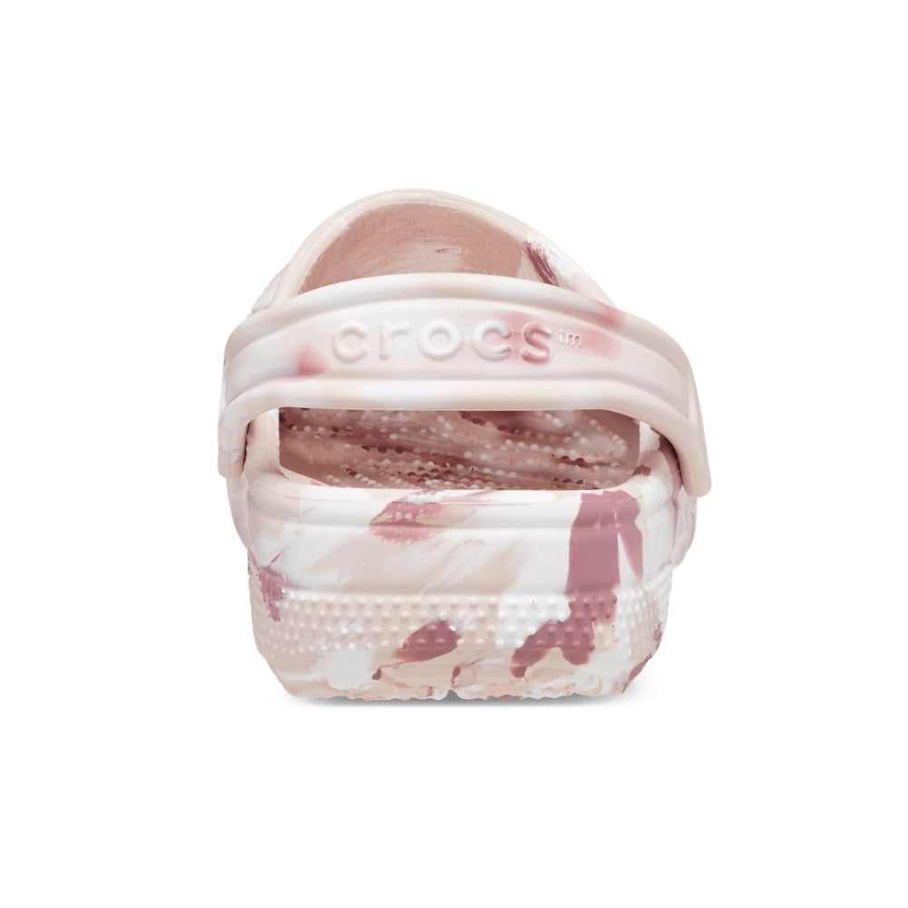 Classic Kid's Marbled Clog - Quartz Pink