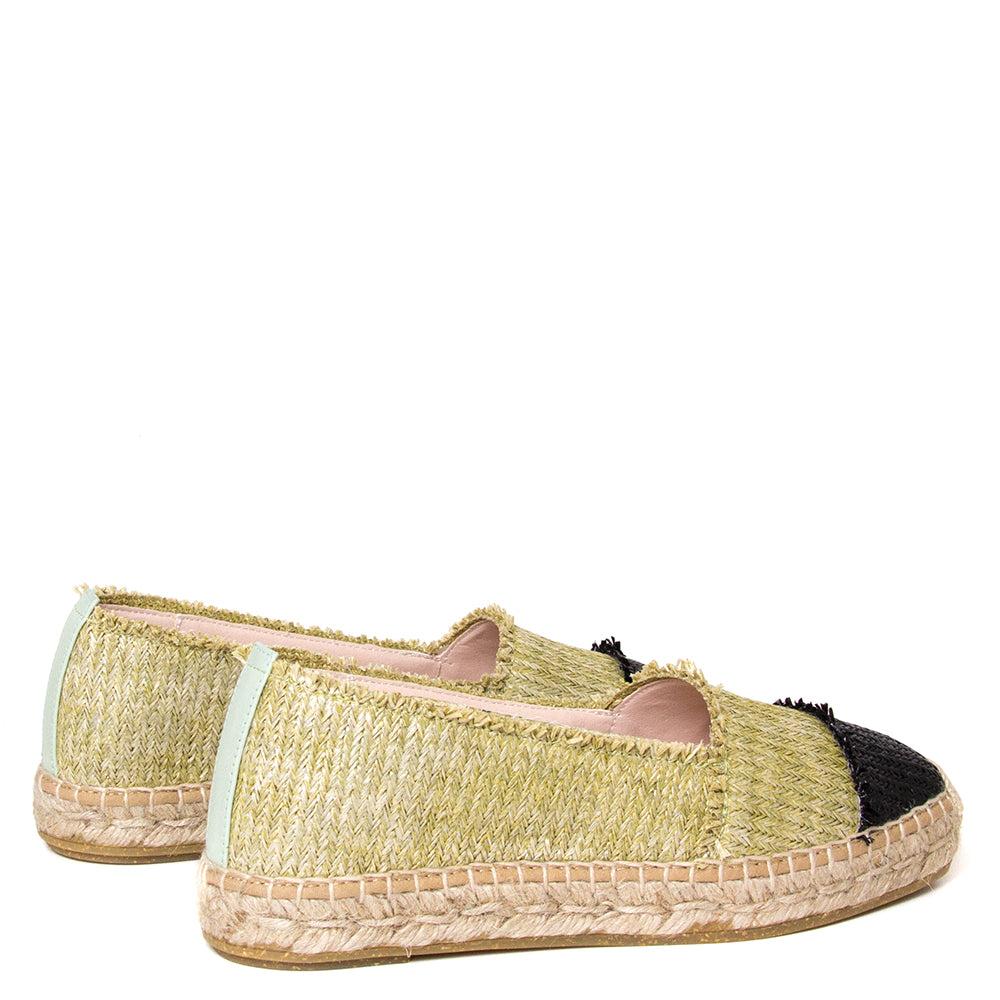 Ella Women's Raffia Espadrille Flat