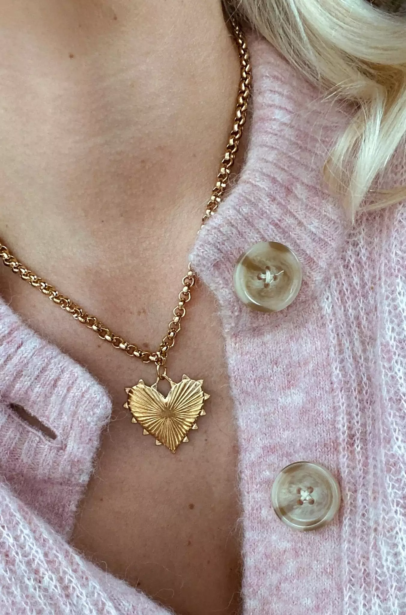 Heart of Gold Necklace