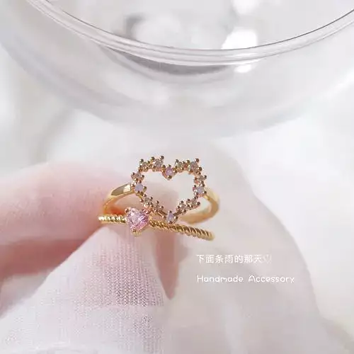 Heart to Heart Ring Set LIN25