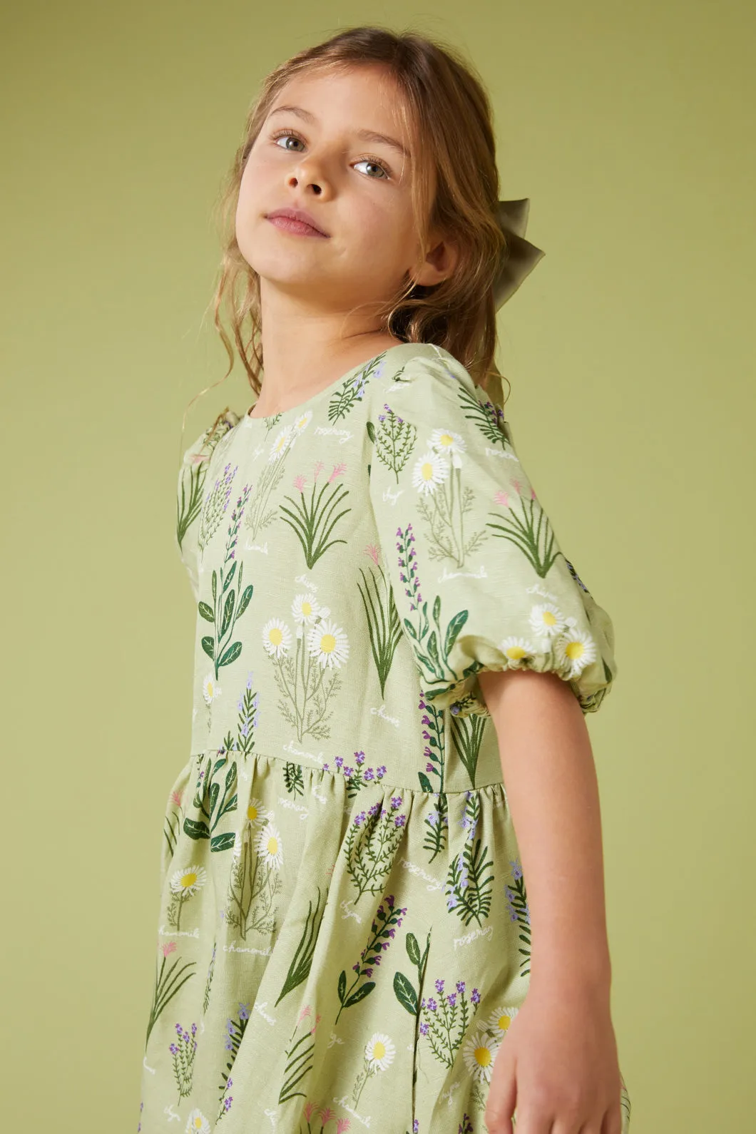 Herb Garden Kids Dress