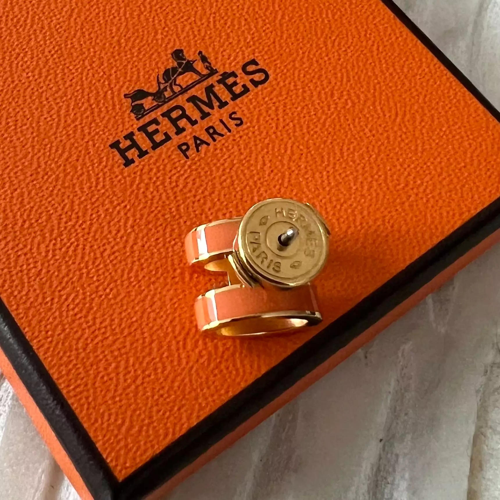 Hermes Mini H Pop Earrings