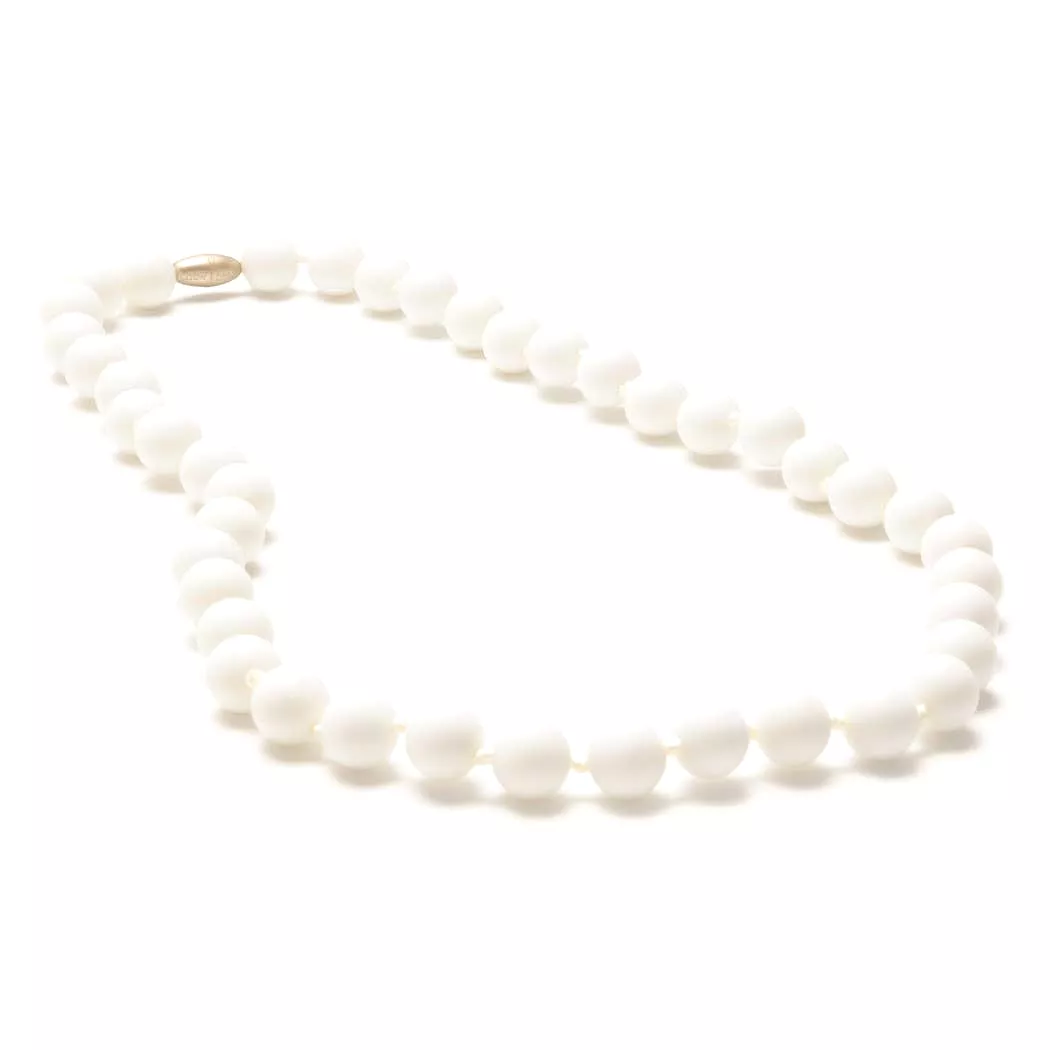 Jane Necklace - Simple White