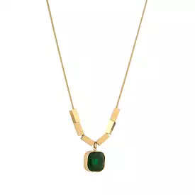 KNIGHT & DAY - Emmalyn Emerald Necklace