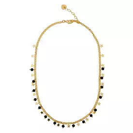 KNIGHT & DAY - Ryann Jet Necklace