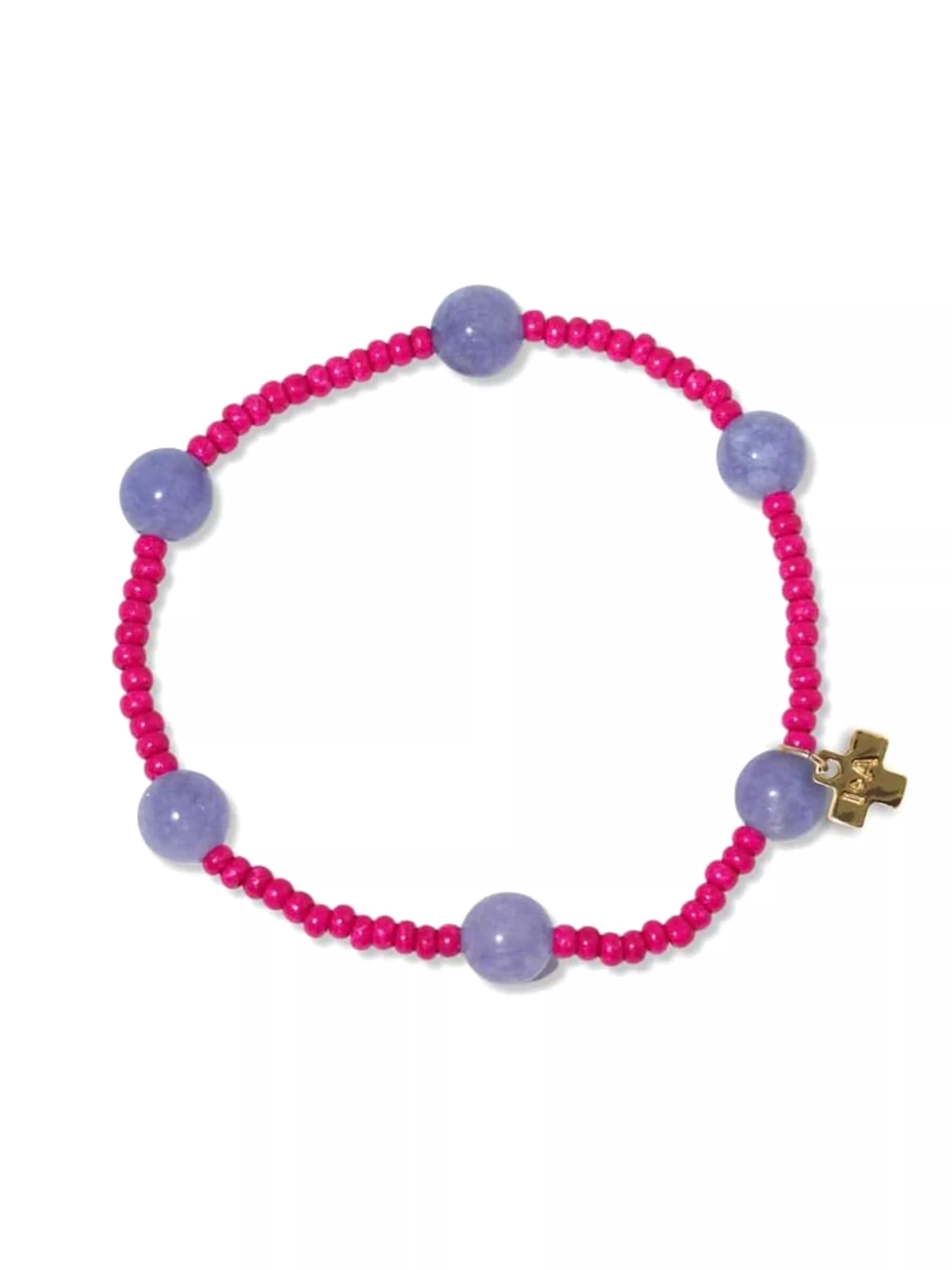 Mia Bracelet - Hot Pink/Lilac