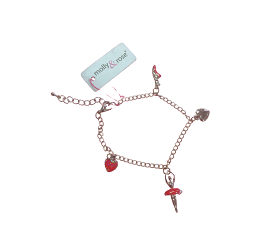 Molly And Rose Ballet/Heart Bracelet