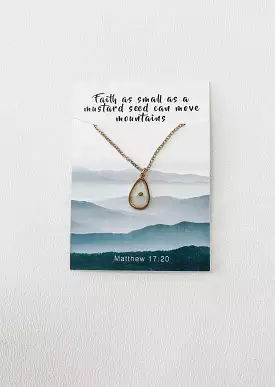 Mustard Seed Necklace