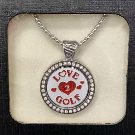 Navika Magnetic Necklace & Marker Love 2 Golf