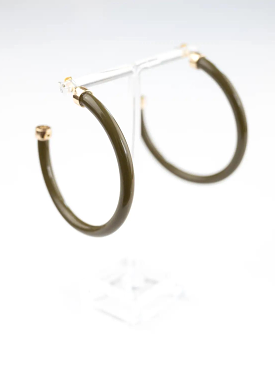 Olive Green Hoop