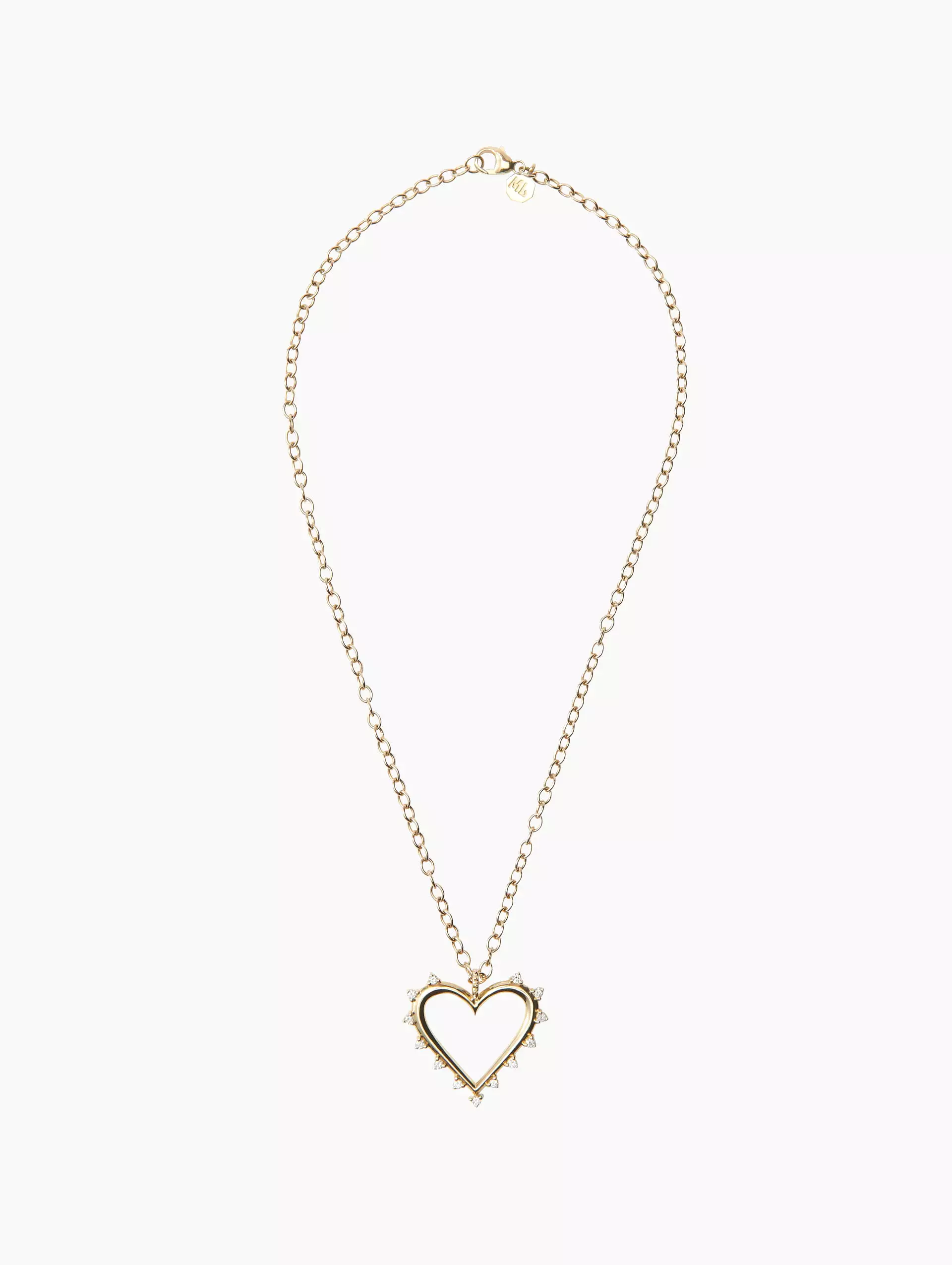 Open Heart Necklace