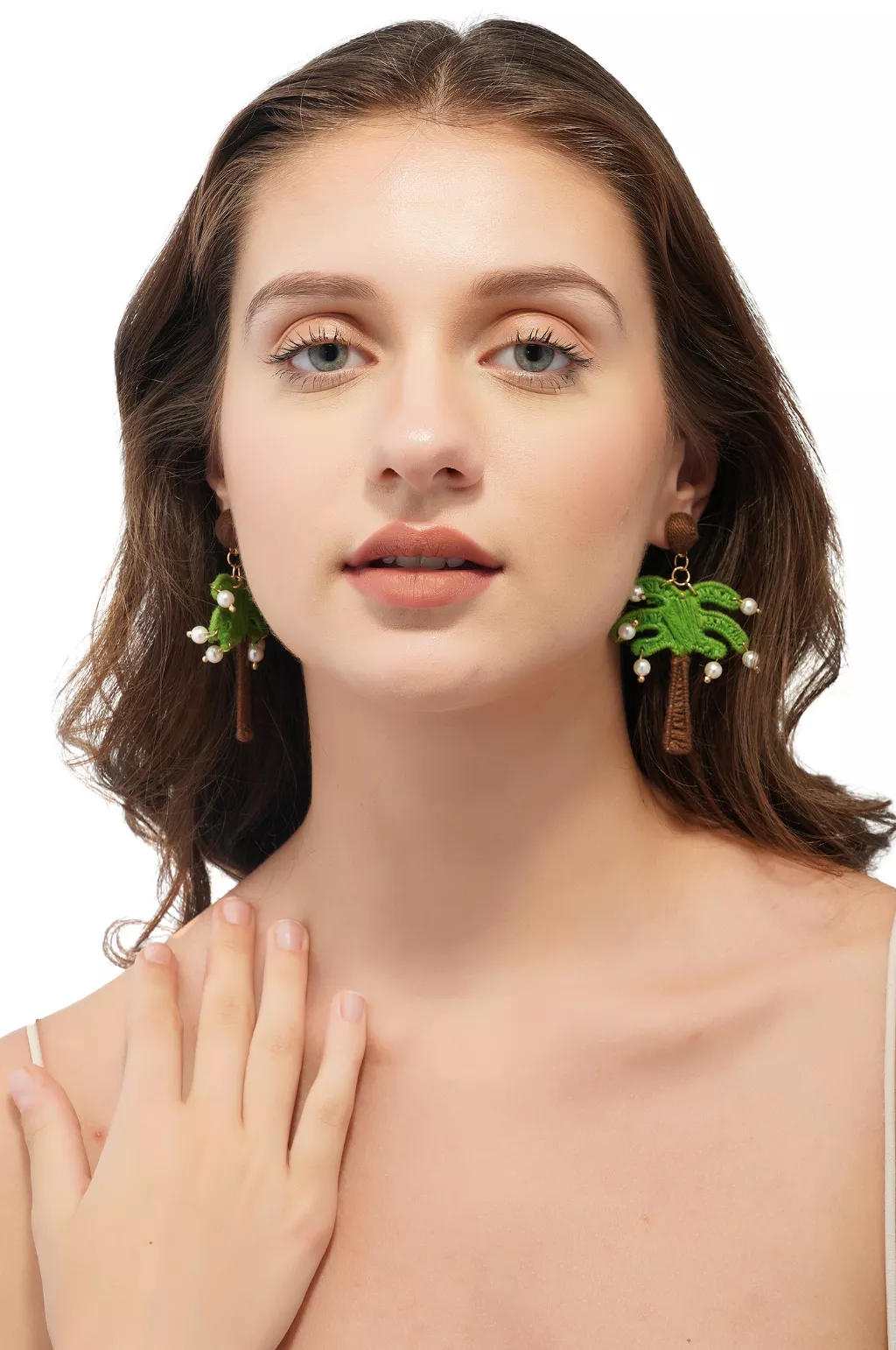 Palm Tree Earrings