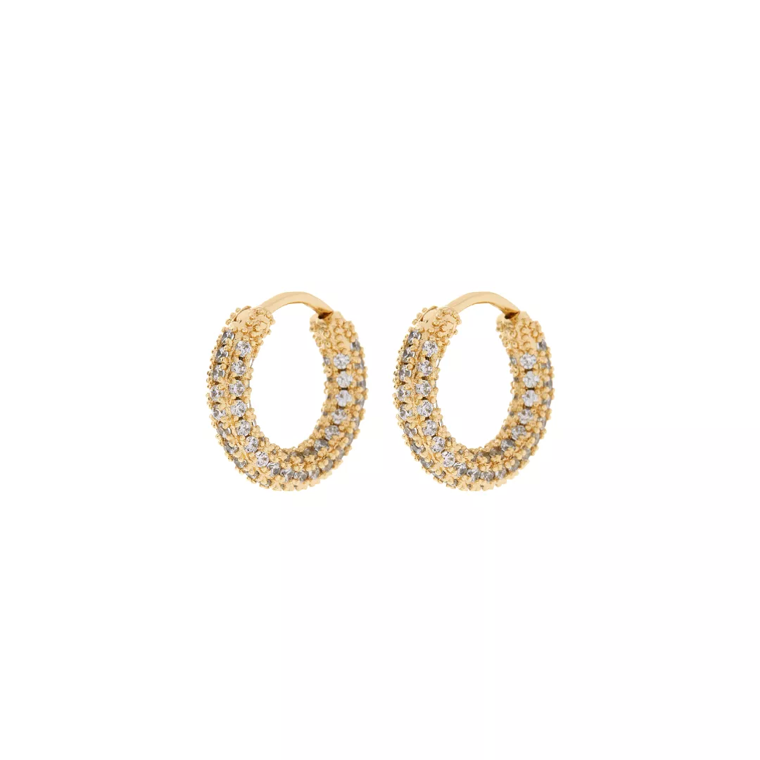 PAVE AMALFI HUGGY HOOPS