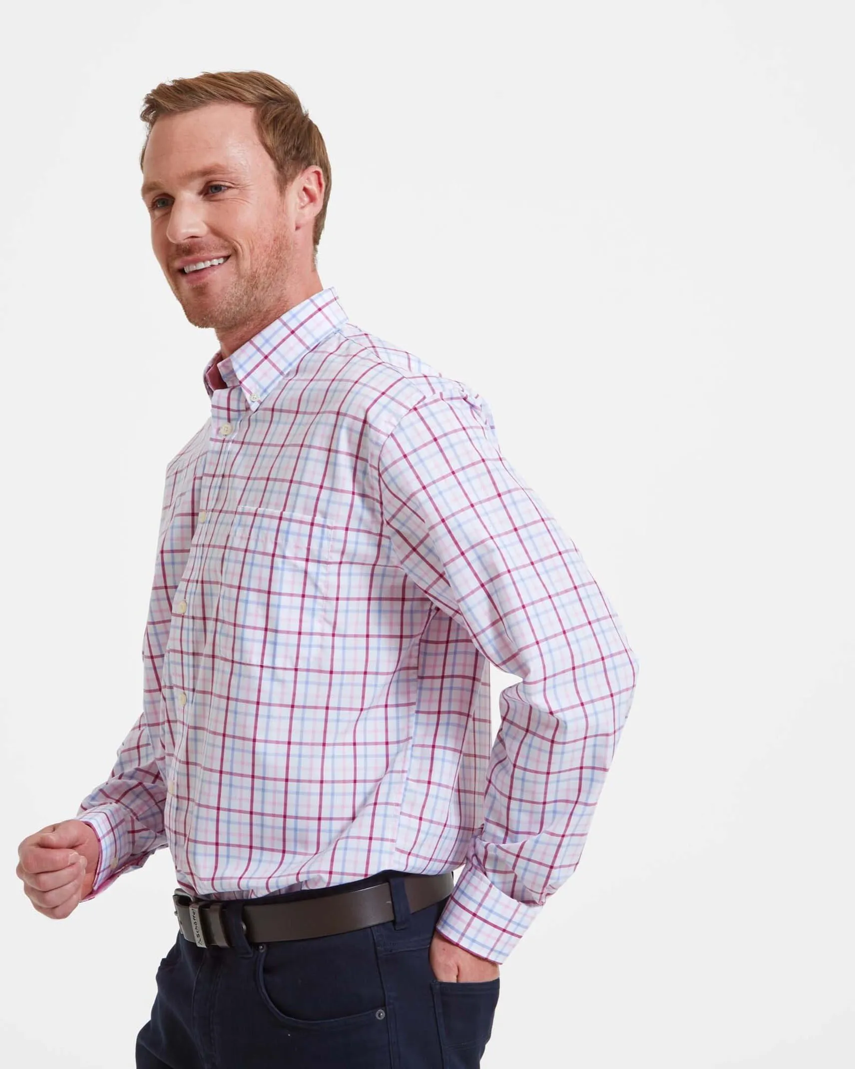 Schoffel Mens Holkham Classic Fit Shirt - Gillanders.ie Town & Country Clothing