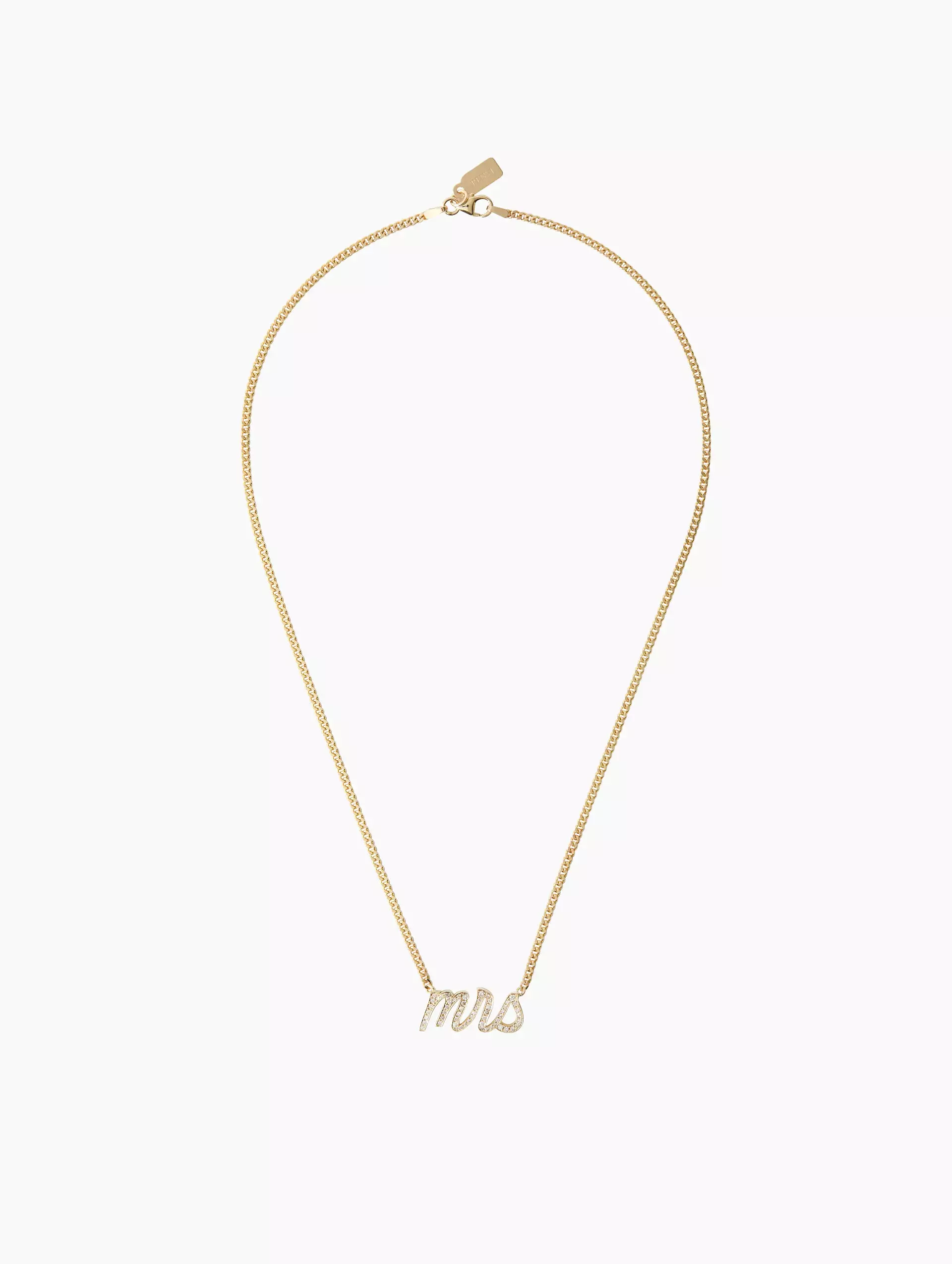 Small La Firma Necklace Mrs