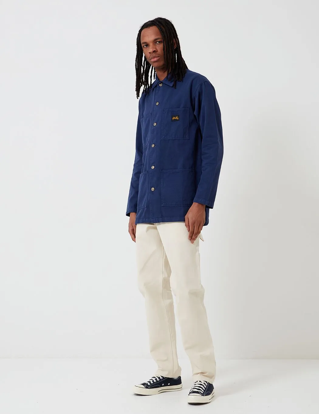 Stan Ray Shop Jacket (Overdyed) - Navy Blue