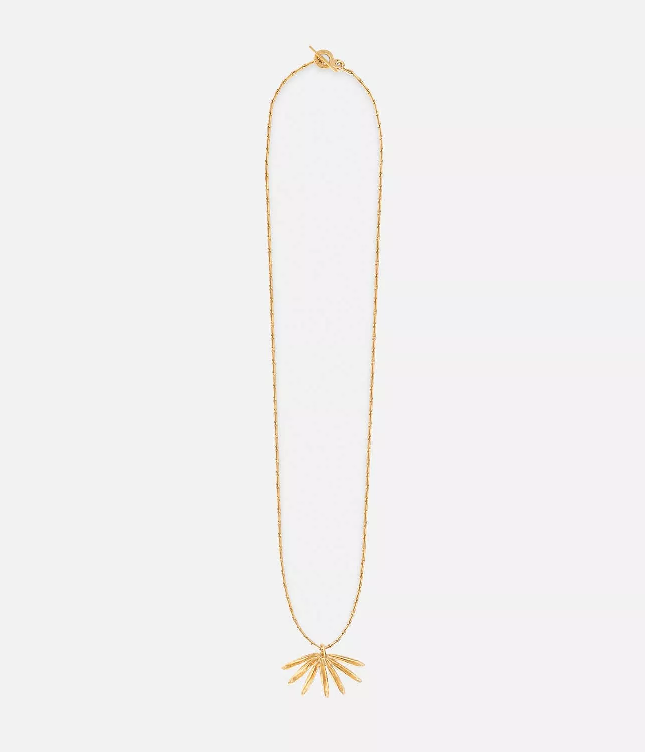 SUN SIREN NECKLACE 42CMS- GOLD