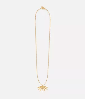 SUN SIREN NECKLACE 42CMS- GOLD