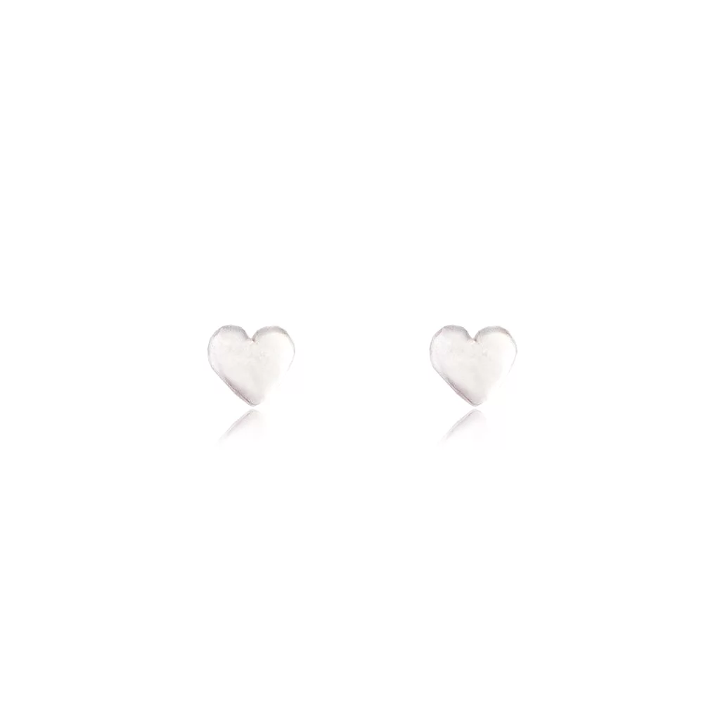 Tiny Heart Earrings