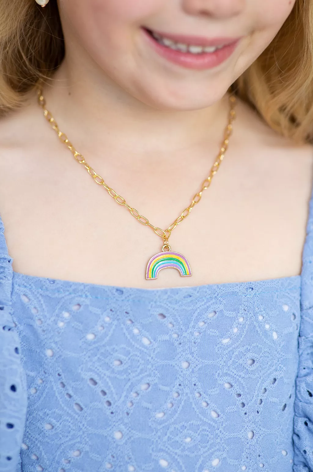 Under the Rainbow 'Gracie' Necklace by Annie Claire Designs