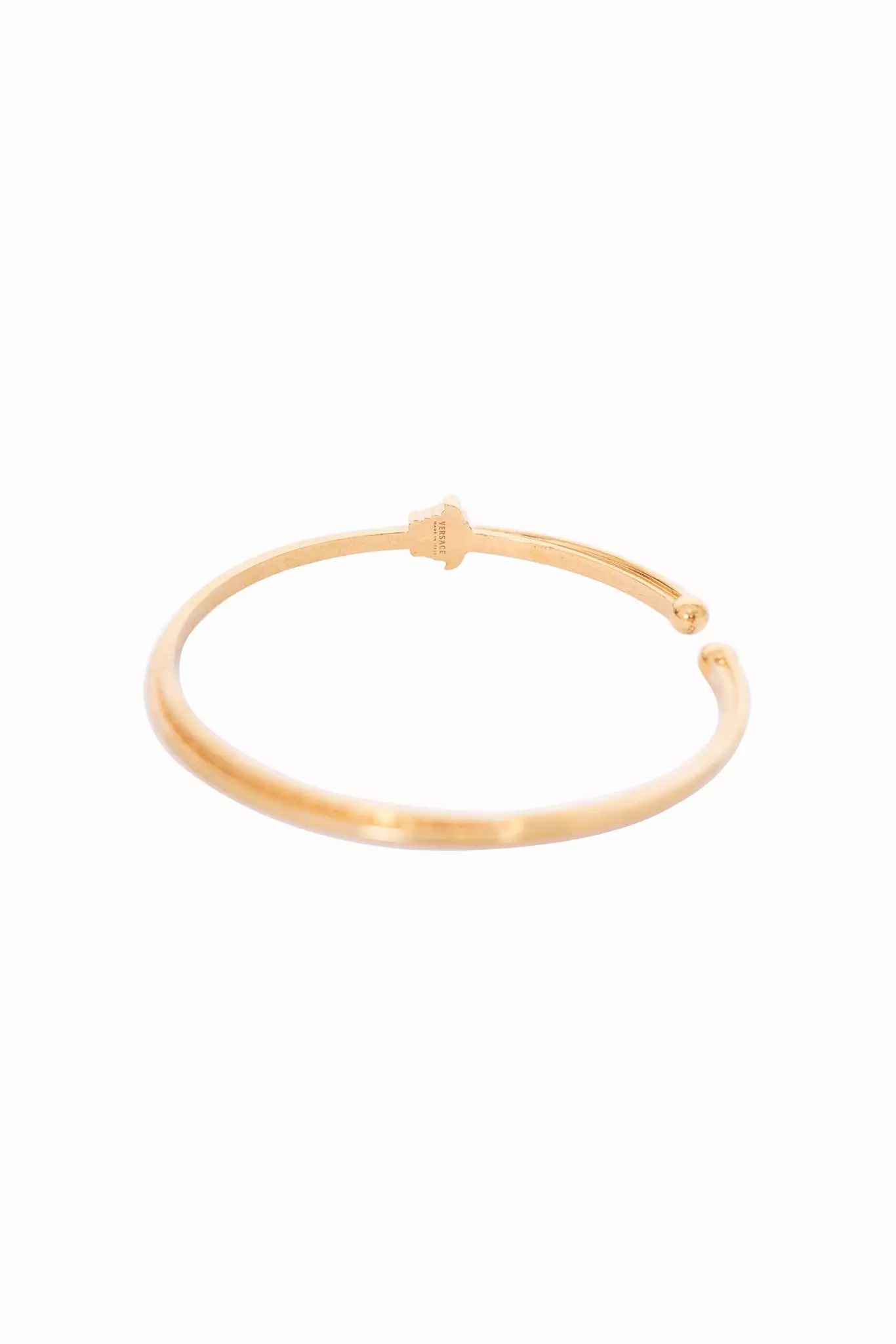 Versace Gold Tone Bangle Bracelet Set